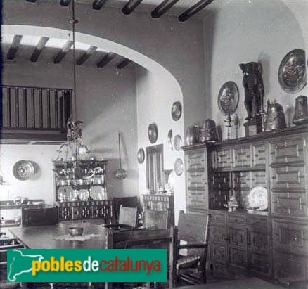 Monestir d'Escornalbou. Mansió d'Eduard Toda