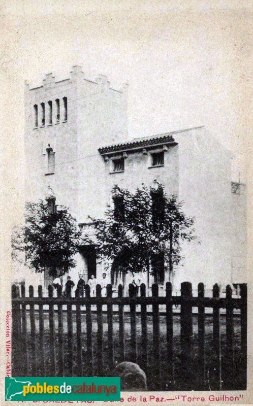 Caldes d'Estrac - Passeig de les Moreres, 10. Postal antiga Caldes d'Estrac - Passeig de les Moreres, 10. Postal antiga