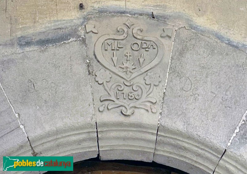 Riudecanyes - Portal 1780