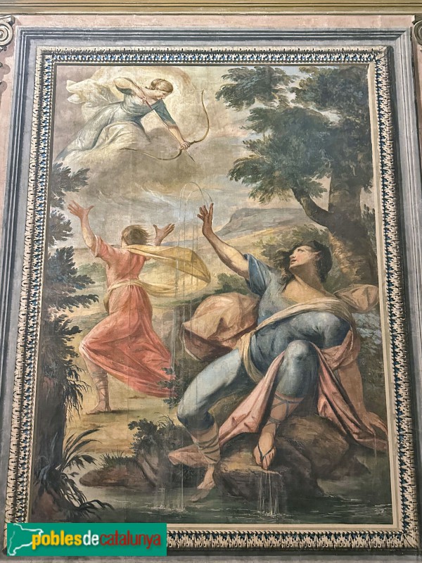 El Vendrell - Pintures barroques de Vil·la Casals (Foto: Albert Esteves, 2025) El Vendrell - Pintures barroques de Vil·la Casals