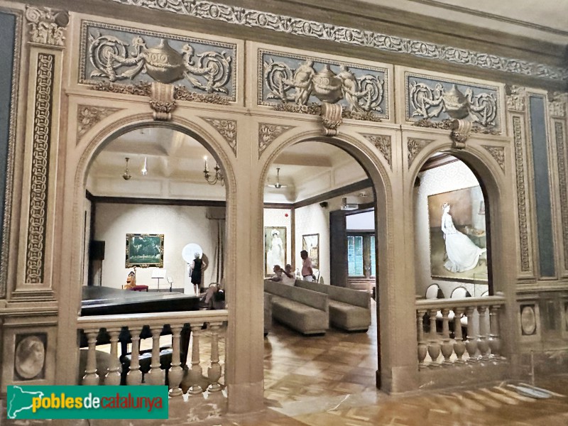 El Vendrell - Pintures barroques de Vil·la Casals (Foto: Albert Esteves, 2025) El Vendrell - Pintures barroques de Vil·la Casals