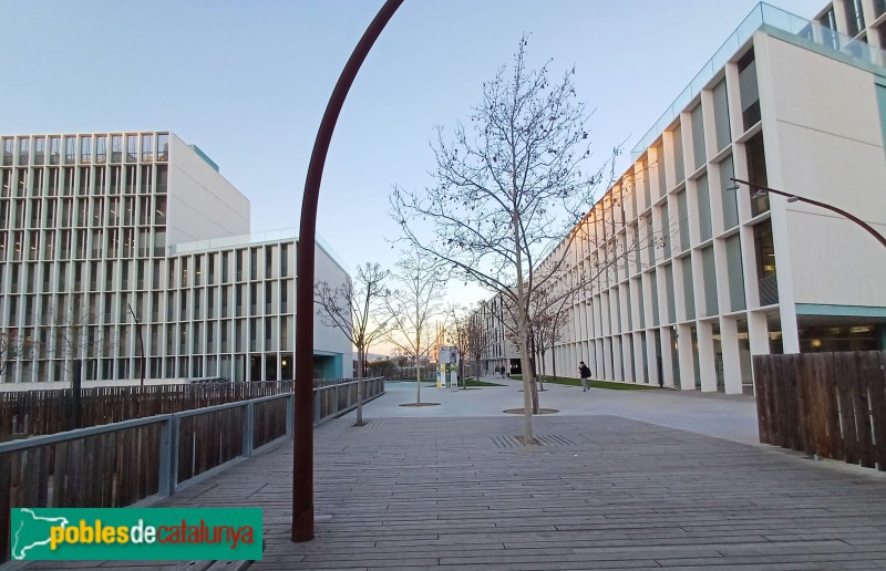 Sant Adrià de Besòs - Campus UPC Diagonal-Besòs. Edificis de recerca