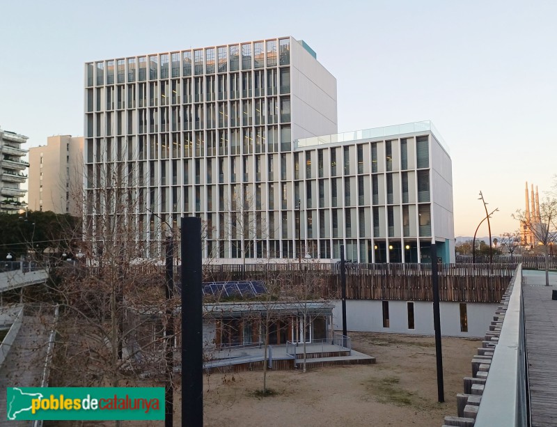 Sant Adrià de Besòs - Campus UPC Diagonal-Besòs. Edificis de recerca