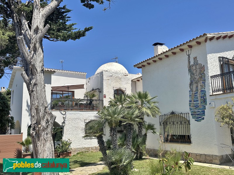El Vendrell - Villa Neptuno o Casa Santiago Padrós (Coma-ruga)