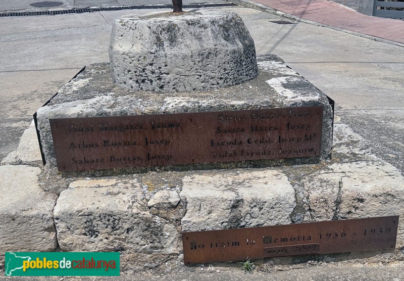 Pratdip - Creu de terme