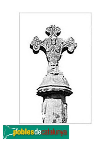 El Vendrell - Creu de terme de Sant Vicenç de Calders (desapareguda)