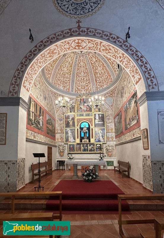 Partdip - Ermita de Santa Marina. Presbiteri