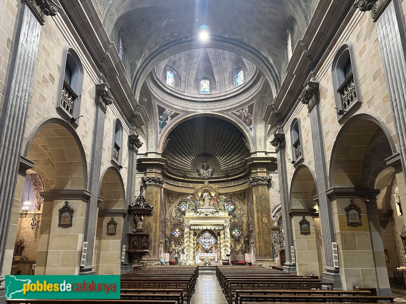 El Vendrell - Església de Sant Salvador. Interior