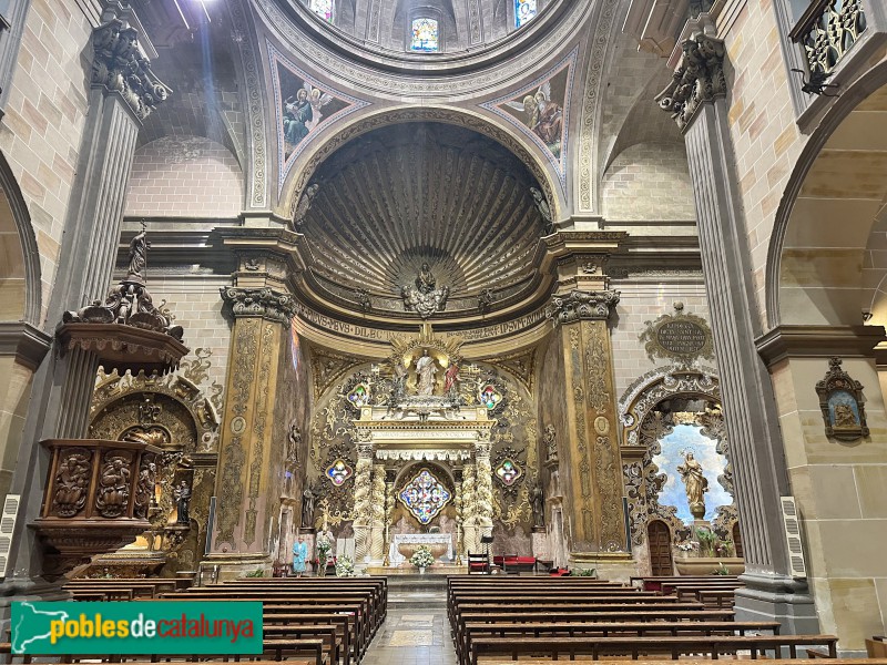 El Vendrell - Església de Sant Salvador. Interior