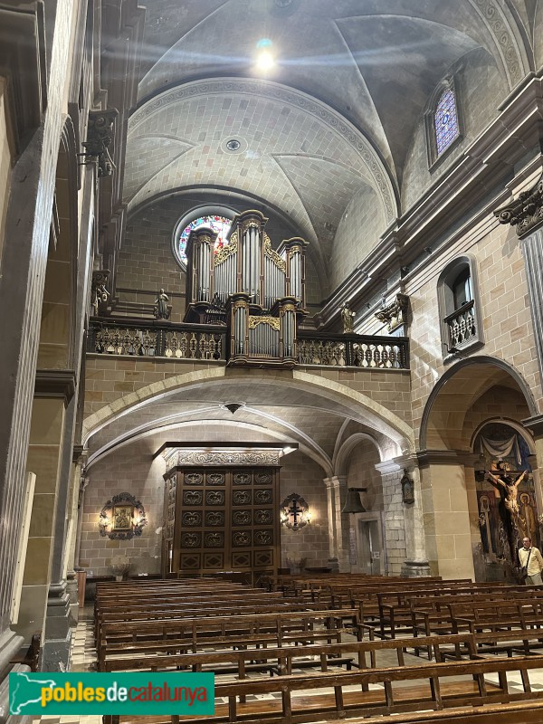 El Vendrell - Església de Sant Salvador. Interior