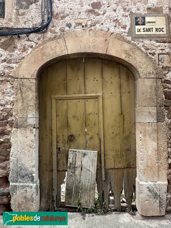 Prades - Portal de 1846