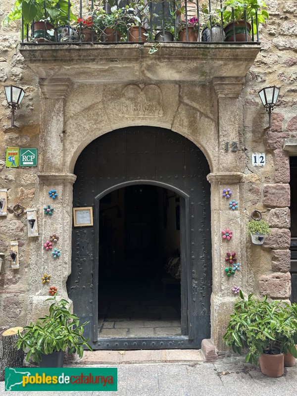 Prades - Portal de 1861