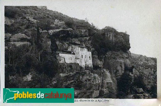 Prades - Santuari de la Mare de Déu de l'Abellera. Postal antiga Prades - Santuari de la Mare de Déu de l'Abellera. Postal antiga