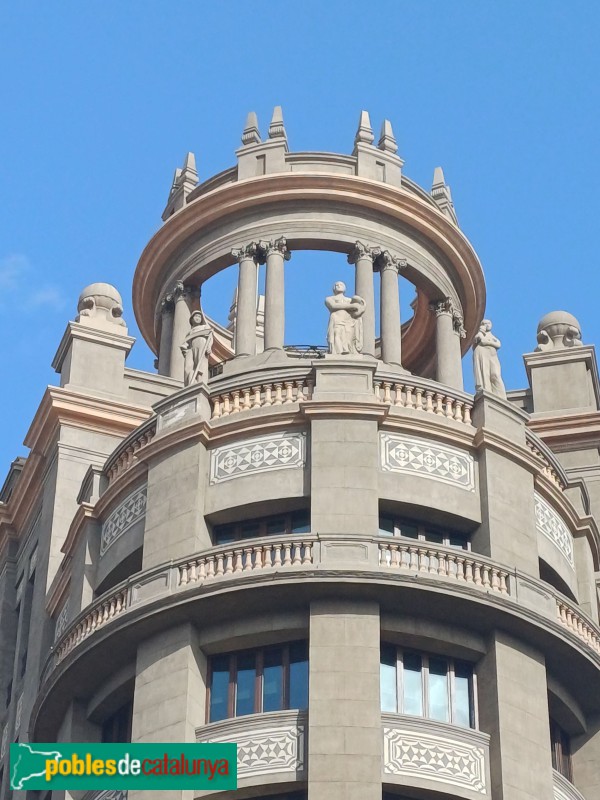 Barcelona - Via Laietana, 16-18 (Foto: Sergi Suárez, 2025) Barcelona - Via Laietana, 16-18