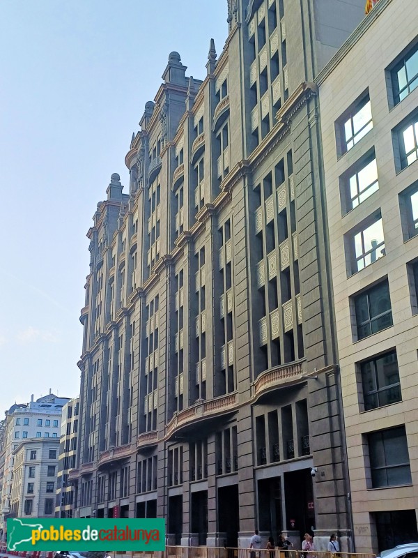 Barcelona - Via Laietana, 16-18 (Foto: Sergi Suárez, 2025) Barcelona - Via Laietana, 16-18