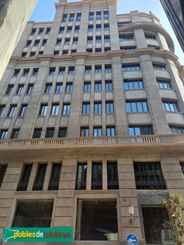 Barcelona - Via Laietana, 16-18 (Foto: Sergi Suárez, 2025) Barcelona - Via Laietana, 16-18