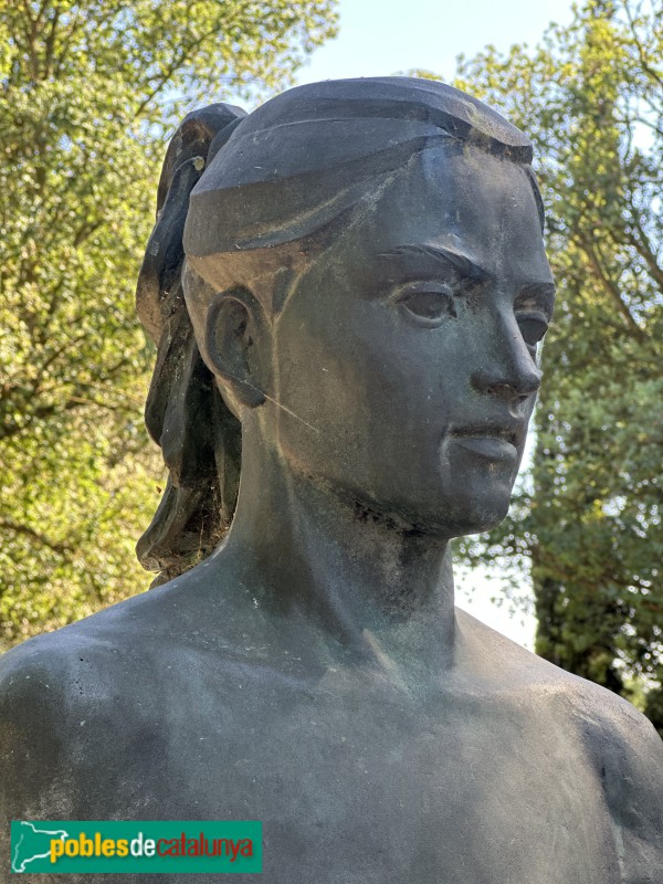 Girona - Escultura <i>Atleta de Palau</i>