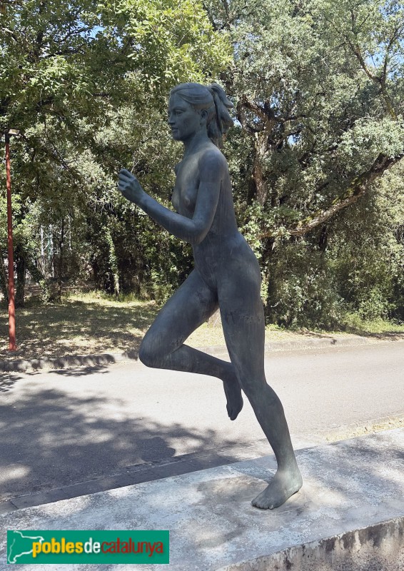 Girona - Escultura <i>Atleta de Palau</i>