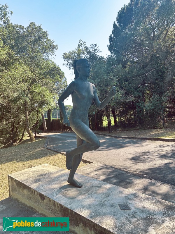 Girona - Escultura <i>Atleta de Palau</i>