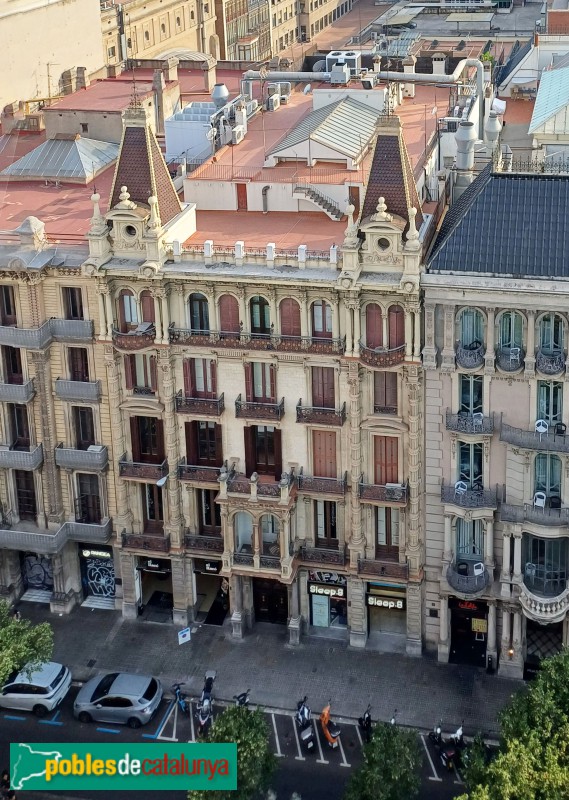 Barcelona - Rambla Catalunya, 25 (Foto: Sergi Suárez, 2025) Barcelona - Rambla Catalunya, 25