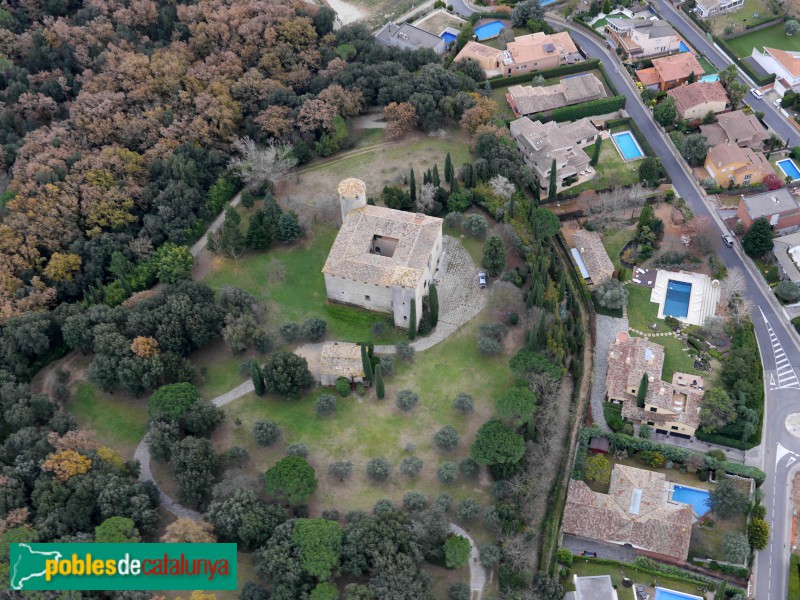 Girona - Castell de Palau-Sacosta (Foto: <i>Agents rurals -invarquit.cultura.gencat.cat-</i>, 2017) Girona - Castell de Palau-Sacosta