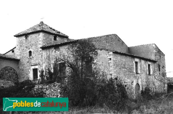 Girona - Can Barril (Foto: <i>DGPC. Servei de Suport Tècnic i Inventari</i>, anys 80) Girona - Can Barril