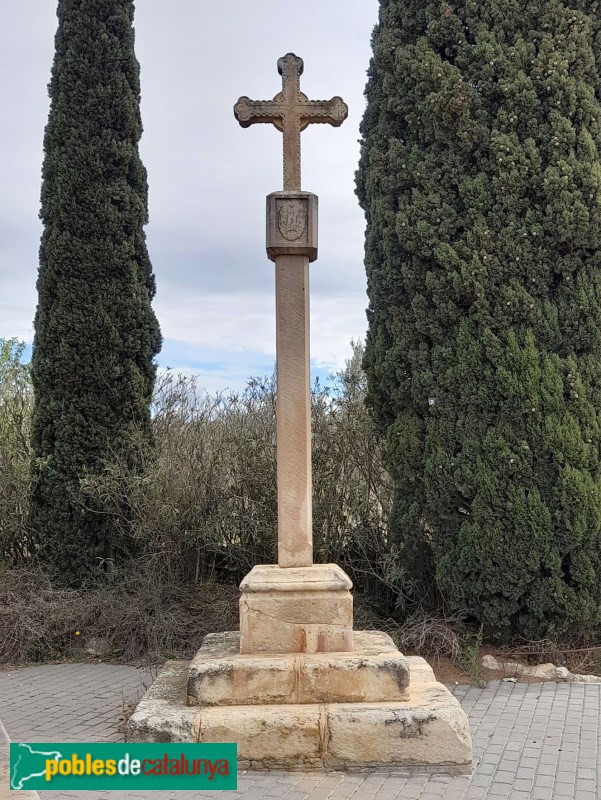 L'Espluga de Francolí - Creu de terme del Camí de Montblanc