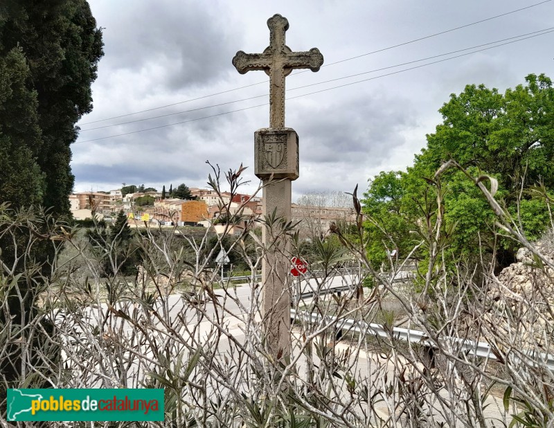 L'Espluga de Francolí - Creu de terme del Camí de Montblanc