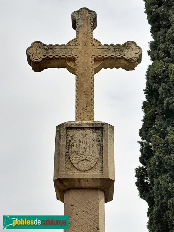 L'Espluga de Francolí - Creu de terme del Camí de Montblanc