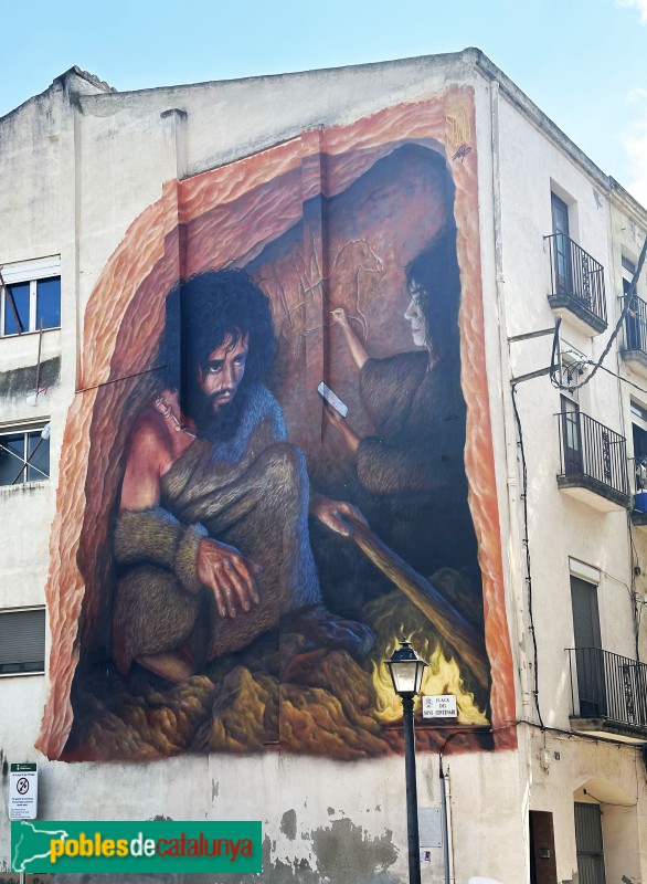 L'Espluga de Francolí - Mural <i>La Cova</i>