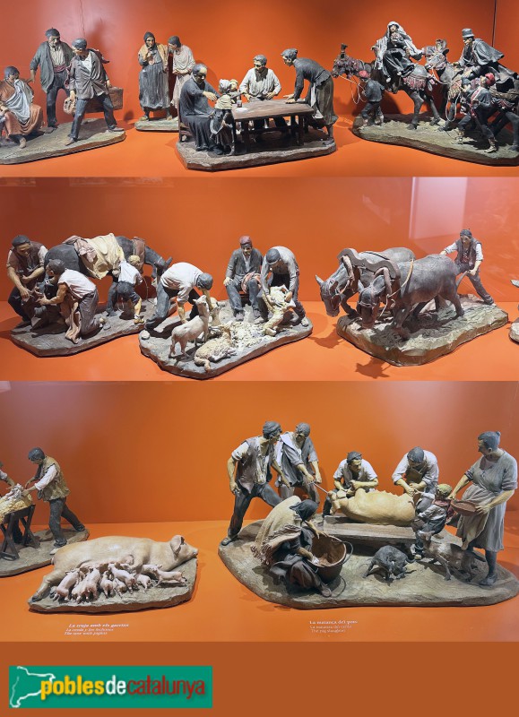 L'Espluga de Francolí - Museu Terra. Figures de la col·lecció Traité