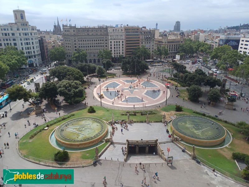Barcelona - Plaça Catalunya (Foto: Sergi Suárez, 2025) Barcelona - Plaça Catalunya