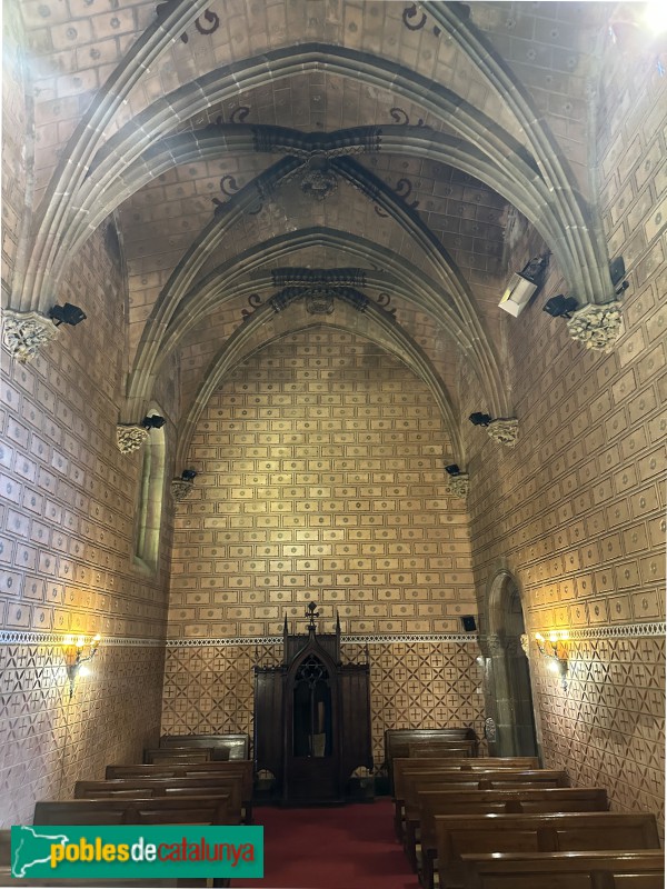 Argentona - Església de Sant Julià. Capella del Sagrament (Foto: Albert Esteves, 2025) Argentona - Església de Sant Julià. Capella del Sagrament