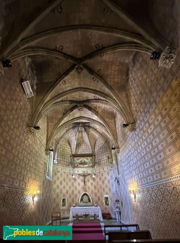 Argentona - Església de Sant Julià. Capella del Sagrament (Foto: Albert Esteves, 2025) Argentona - Església de Sant Julià. Capella del Sagrament