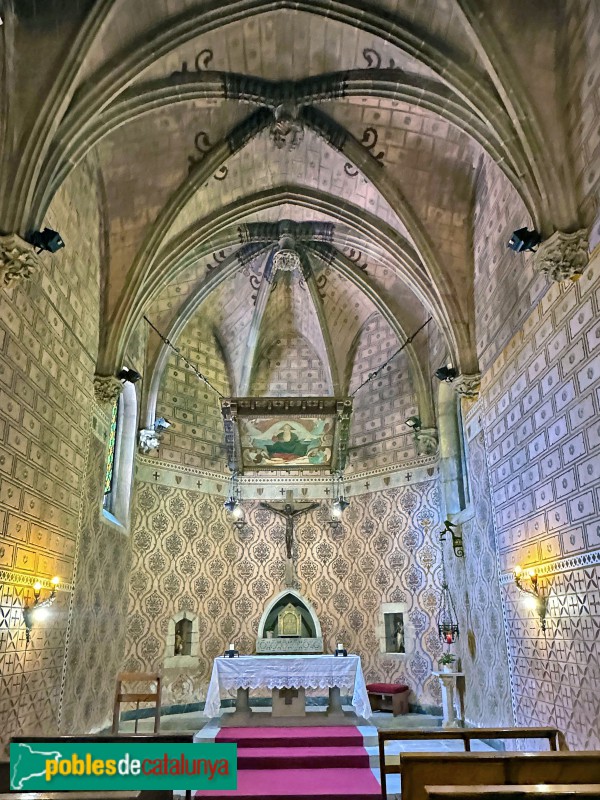 Argentona - Església de Sant Julià. Capella del Sagrament (Foto: Albert Esteves, 2025) Argentona - Església de Sant Julià. Capella del Sagrament