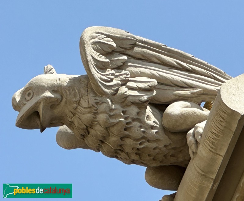 Argentona - Església de Sant Julià. Capella del Sagrament. Gàrgola (Foto: Albert Esteves, 2025) Argentona - Església de Sant Julià. Capella del Sagrament. Gàrgola