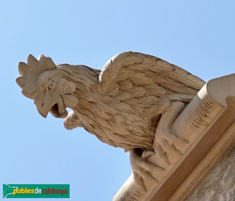 Argentona - Església de Sant Julià. Capella del Sagrament. Gàrgola (Foto: Albert Esteves, 2025) Argentona - Església de Sant Julià. Capella del Sagrament. Gàrgola