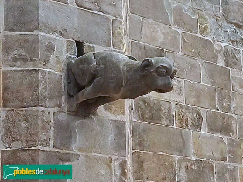 Barcelona - Catedral. Gàrgola exterior (Foto: Sergi Suárez, 2025) Barcelona - Catedral. Gàrgola exterior