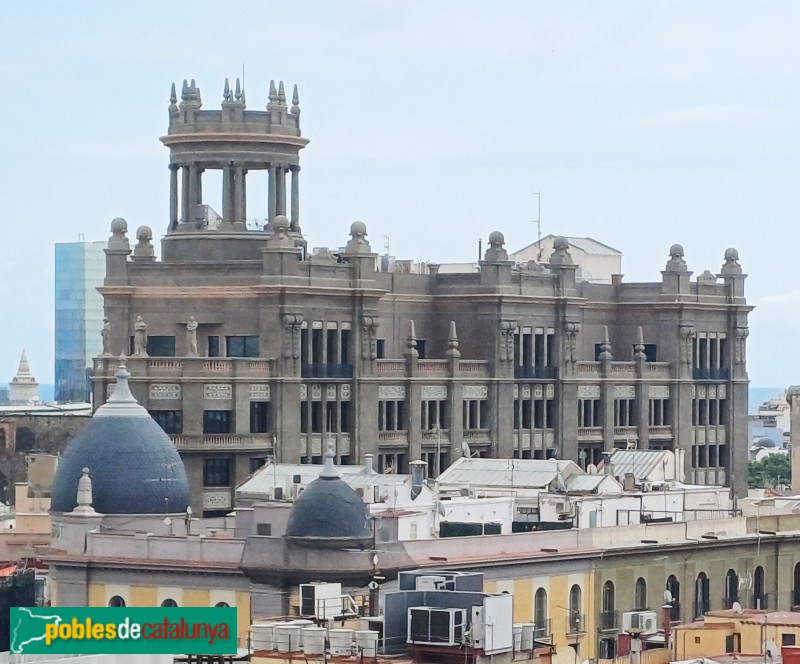 Barcelona - Via Laietana, 16-18 (Foto: Sergi Suárez, 2025) Barcelona - Via Laietana, 16-18