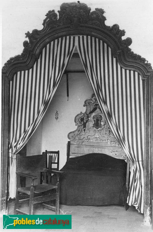 Argentona - Can Calopa (Foto: <i>Anònim -Arxiu Fotogràfic Centre Excursionista de Catalunya-</i>, 1890-1914) Argentona - Can Calopa