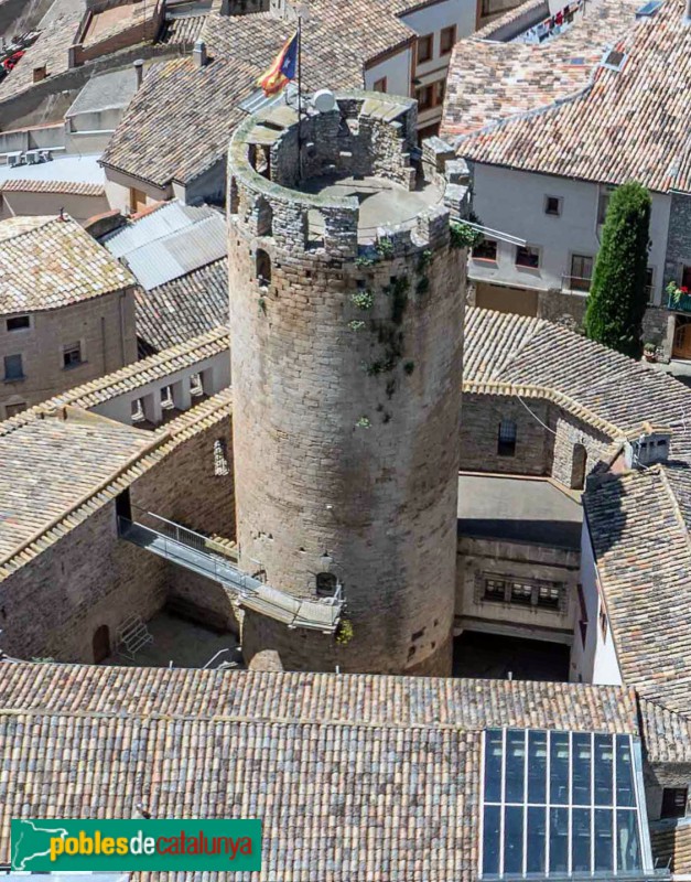 Verdú - Torre mestra del castell