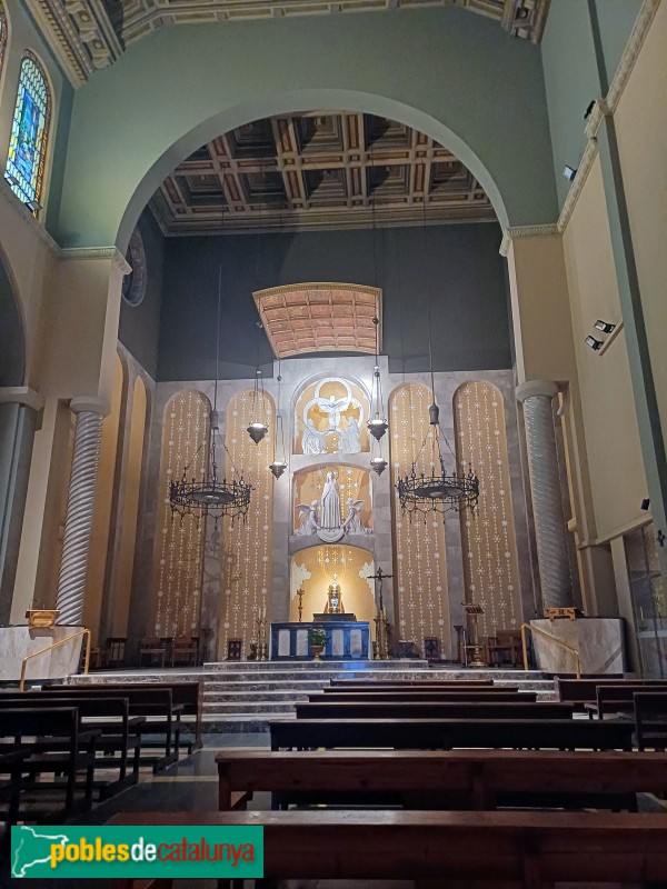 Barcelona - Església de Santa Maria de Jesús (Foto: Sergi Suárez, 2025) Barcelona - Església de Santa Maria de Jesús