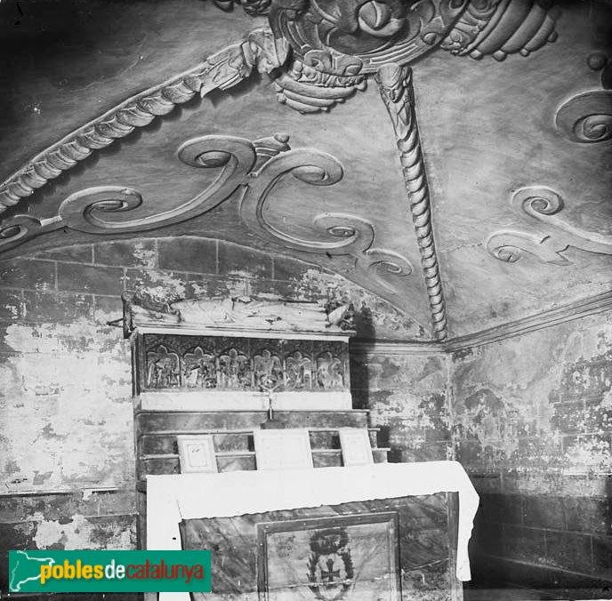 Girona - Monestir de Sant Daniel. Sepulcre del sant
