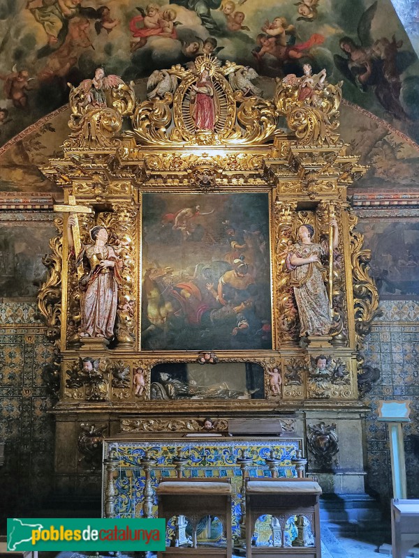 Barcelona - Casa de Convalescència. Capella