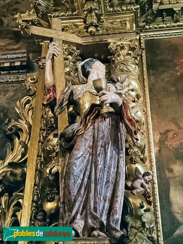 Barcelona - Casa de Convalescència. Capella