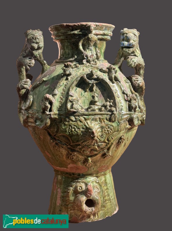 Museu del Càntir - Càntir del segle XVIII (Foto: Albert Esteves, 2025) Museu del Càntir - Càntir del segle XVIII