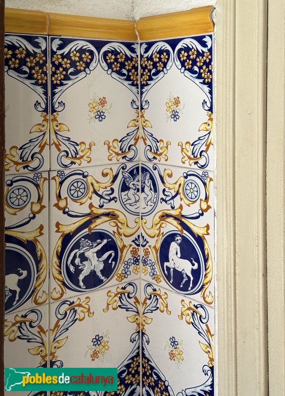 Argentona - Passeig Baró de Vive. Detall (Foto: Albert Esteves, 2025) Argentona - Passeig Baró de Vive. Detall