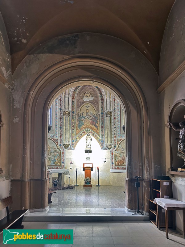 Sant Climent de Llobregat - Església de Sant Climent. Capella del Santíssim (Foto: Albert Esteves, 2025) Sant Climent de Llobregat - Església de Sant Climent. Capella del Santíssim