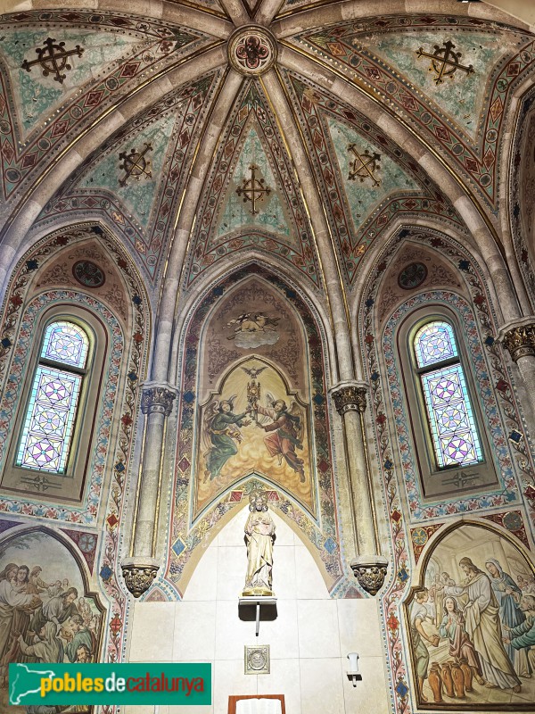 Sant Climent de Llobregat - Església de Sant Climent. Capella del Santíssim (Foto: Albert Esteves, 2025) Sant Climent de Llobregat - Església de Sant Climent. Capella del Santíssim