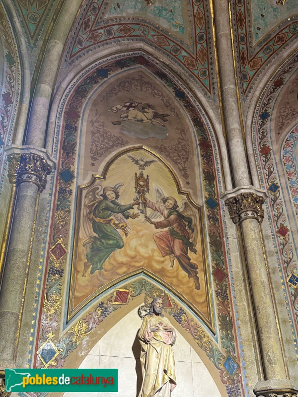 Sant Climent de Llobregat - Església de Sant Climent. Capella del Santíssim (Foto: Albert Esteves, 2025) Sant Climent de Llobregat - Església de Sant Climent. Capella del Santíssim